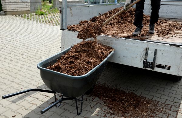 Bulk Mulch Delivery in Mill Valley