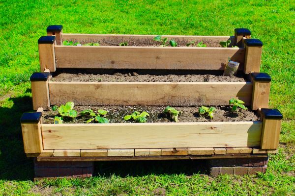 Raised Garden Bed Installation in Mill Valley
