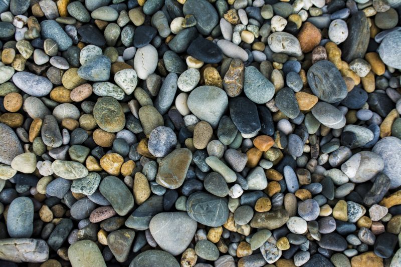 Pea Stone Installation